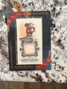 2009 TOPPS ALLEN & GINTER GINTER BAT RELIC CARD AGR-FL GIANTS Fred Lewis - Picture 1 of 2