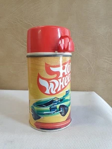 Hot Wheels Thermos 1969 per lunch box originale. Bello! - Foto 1 di 13