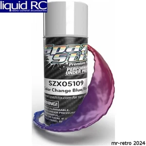 Spaz Stix 05109 Color Change Aerosol Paint Blue/Red 3.5oz Can - Picture 1 of 2