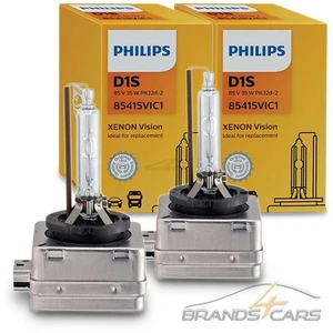 PHILIPS D1S XENON VISION 85415VIC1 BRENNER LAMPE SCHEINWERFER XENSTART 2x STÜCK - Bild 1 von 3