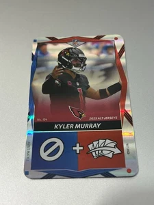 2025 UNO ELITE Alt Trikots BLUE RED FOIL Kyler Murray #124 Arizona Cardinals - Bild 1 von 2