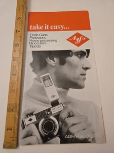 Vintage 1960s Agfa-Gevaert Camera Catalogue Flash Gun Projector Tripod Binocular - Picture 1 of 10
