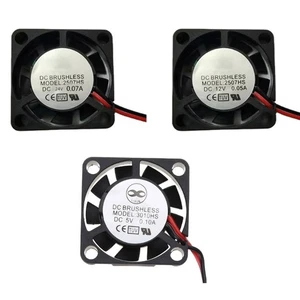 Ventilateur 25mm 2507 Roulement Hydraulique Refroidisseur Brushless Large Application - Photo 1/10