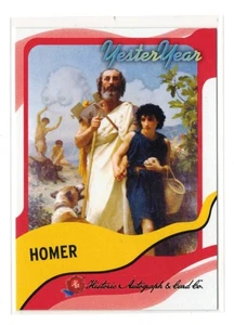 Autógrafos históricos HA 2025 diseño Homero de ayer 2 #74/50 - Imagen 1 de 1