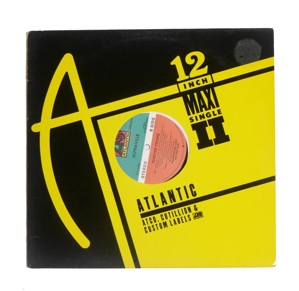 ALPHAVILLE "FOREVER YOUNG" 12" VINYL  SINGLE  "LIKE NEW"*PROMO Foto 1 de 4