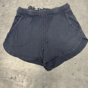Pantalones cortos informales de algodón azul Colsie para mujer talla pequeña - Imagen 1 de 4