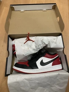 Nike Air Jordan 1 Low Bred Toe , Größe EU 42.5 / US 9 - Bild 1 von 11