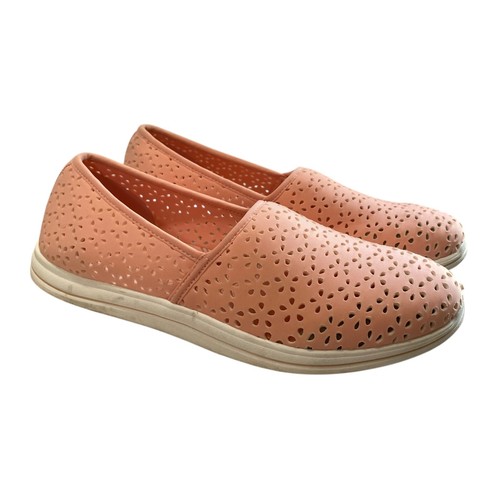 Mocassini Clarks Cloudsteppers ballerine donna 8 5 Breeze Emily Peach comfort attivo