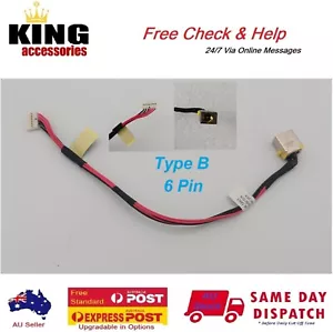 Laptop DC Power Jack for Acer Nitro 5 AN515-51 Series Notebook Type B-6Pin 19cm - Picture 1 of 4