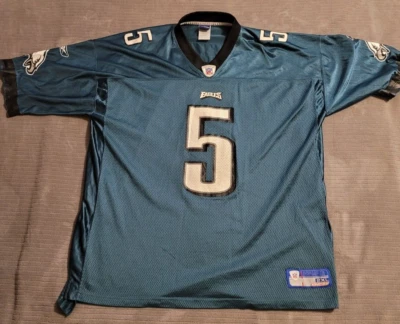 Camiseta serigrafiada NFL Reebok Philadelphia Eagles McNabb #5 para hombre talla 2XL Foto 1 de 4