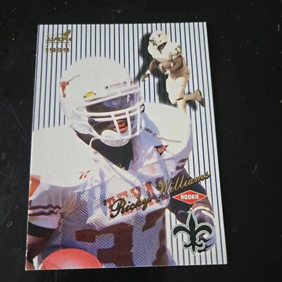 1999 Pacific Aurora - #94 Ricky Williams New Orleans Saints (RC) Texas Longhorns - Image 1 of 4
