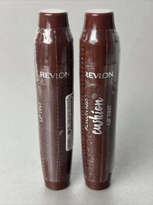 2 Lot ~ Revlon Kiss Cushion Lip Tint 280 Chocolate Pop - B2G1FREE - Picture 1 of 2