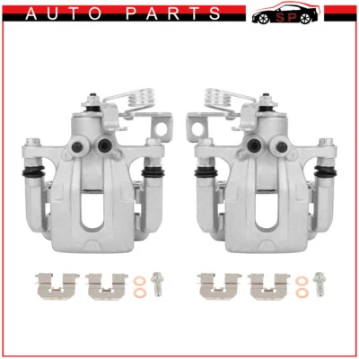 For 2011-2016 Hyundai Elantra Rear Left Right Brake Calipers With Bracket - Image 1 of 4