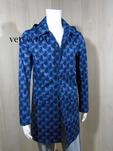 New VICTORINOX Swiss Army Waterproof Seam-Sealed Cotton 'G-Code' Raincoat Blue - Picture 1 of 9