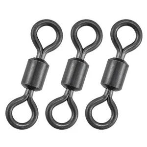 50-Pack Fishing Swivels Barrel Swivels Fishing Tackle Rolling Swivel Freshwat... - Picture 1 of 7