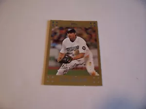 2007 TOPPS BASEBALL TROY GLAUS GOLD BORDER INSERT CARD #ed/ - Picture 1 of 1