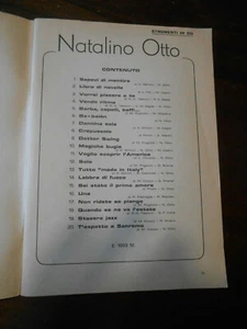 spartiti musicali vintage-natalino otto -sapevi di mentire -libro di novelle --- - Imagen 1 de 2