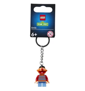 LEGO Sesame Street Ernie Portachiavi Età 6+ Personaggi Bambini Catena Metallo Resistente - Foto 1 di 2