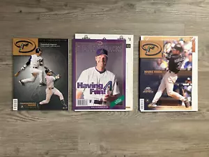 3 - 2001/06 AZ Diamondbacks Game Programs/Scorecard Randy Johnson Derek Jeter - Picture 1 of 17