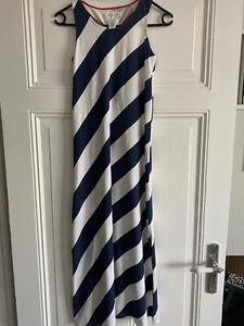 H&M~Sommerkleid~maritim~158/164 trendy Kleid mit Blockstreifen~Maxikleid~top - Bild 1 von 4