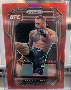 CARLOS ULBERG 2023 Panini UFC Prizm Rookie RED 100/199 - Picture 1 of 1