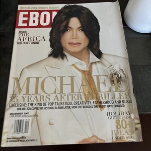 Special Collector’s Edition December 2007 Ebony Magazine -- Michael Jackson - Picture 1 of 3
