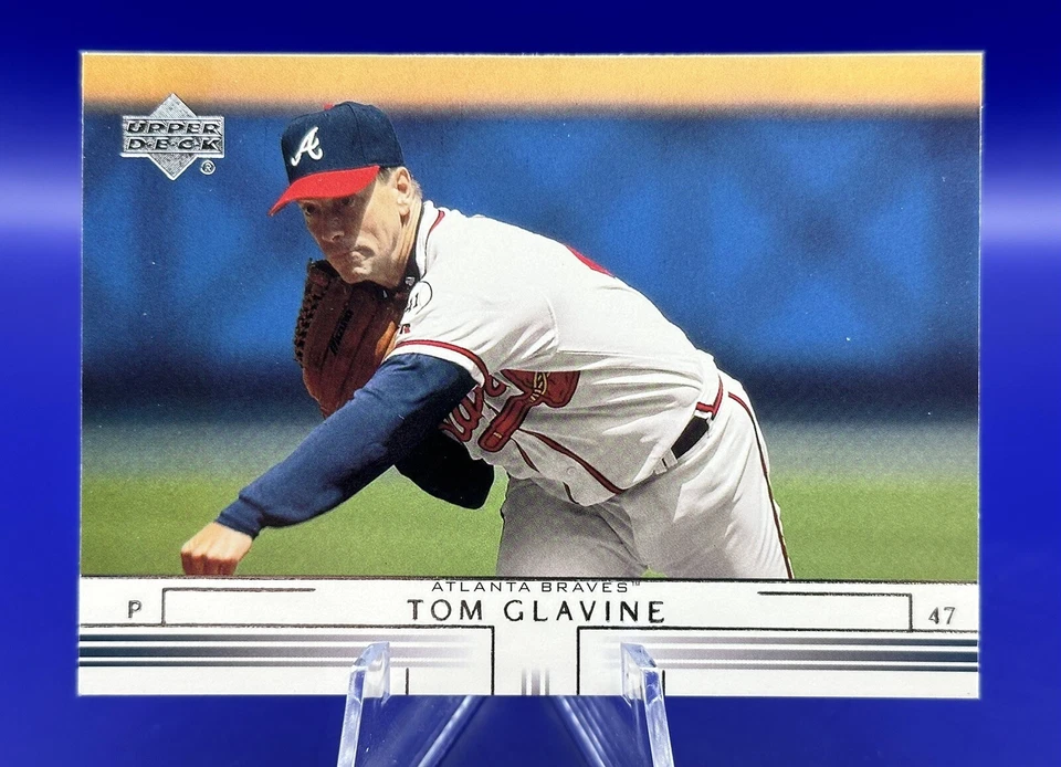 2002 Upper Deck TOM GLAVINE #637 HOF Atlanta Braves - Image 1 of 2