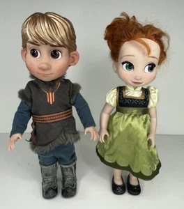 Disney Frozen Kristoff & Princess Anna Animators Collection Dolls - Picture 1 of 24