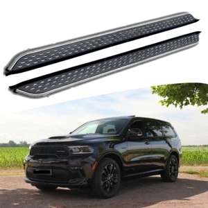 Aluminum Fixed Running Board fits for Dodge Durango 2018-2025 Side Step Nerf Bar - Picture 1 of 9