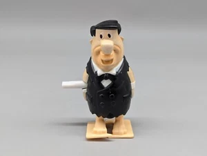 Vintage Burger King Kids Club Meal Hanna Barbera Fred Flintstone Wind-Up Toy - Picture 1 of 8