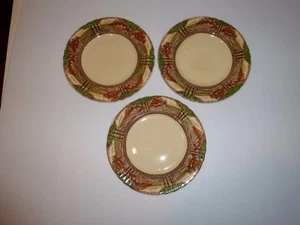 Vintage Myott England's Countryside Pattern Set 3 Side Plates - Foto 1 di 5