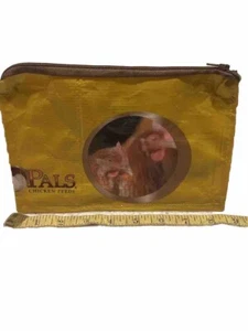 Coin Purse - Upcycled Feed Bag Chicken - Picture 1 of 5