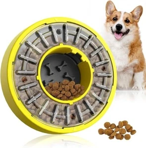 Slow Feeder Dog Bowls, Slow Down Eating , Dog Puzzle Toys - Picture 1 of 6