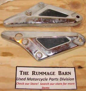 REAR PASSENGER PEG MOUNTS SET left right ----- 1983 SUZUKI GS450GA Suzukimatic - Bild 1 von 1