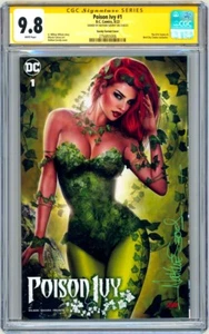 CGC SS 9.8 Poison Ivy #1 variante Nathan Szerdy copertina art / Batman DC Comics - Foto 1 di 2