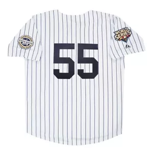 Hideki Matsui 2009 New York Yankees World Series White Home Men's Jersey (S-3XL) - Picture 1 of 5