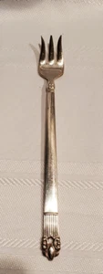 VINTAGE National Guildcraft Astrid Seafood Fork - National Silver Co. - Picture 1 of 3