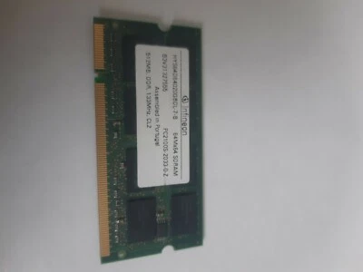 Infineon Laptop memory PC2100-233-0-Z 512MB DDR 133MHz CL2 - Image 1 of 2