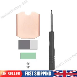 SSD Copper Heatsink Antioxidant Heat Sink Sheet Polished for Steam Deck M.2 2230 - Afbeelding 1 van 12