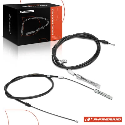 2x Rear L & R Parking Brake Cable for GMC Sierra 2500 HD Chevy Silverado 2500 HD - Image 1 of 4