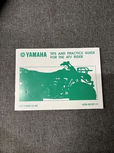 YAMAHA 06 RAPTOR ORIGINAL TIPS & PRACTICE GUIDE ATV MANUAL BOOK LIT-11626-15-48 - Bild 1 von 5