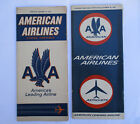 VINTAGE AMERICAN AIRLINES PASSAGIERJET LINER ZEITPLAN 1961 & 1962
