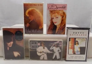 Cassette Tape Lot Country Female JUDDS BONNIE RAIT REBA WYONNA PATTY LOVELESS - Picture 1 of 12