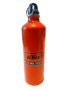 KTM Racing Team Orange Aluminum Flask Drinking Bottle Tumbler WP Motorex - Picture 1 of 8