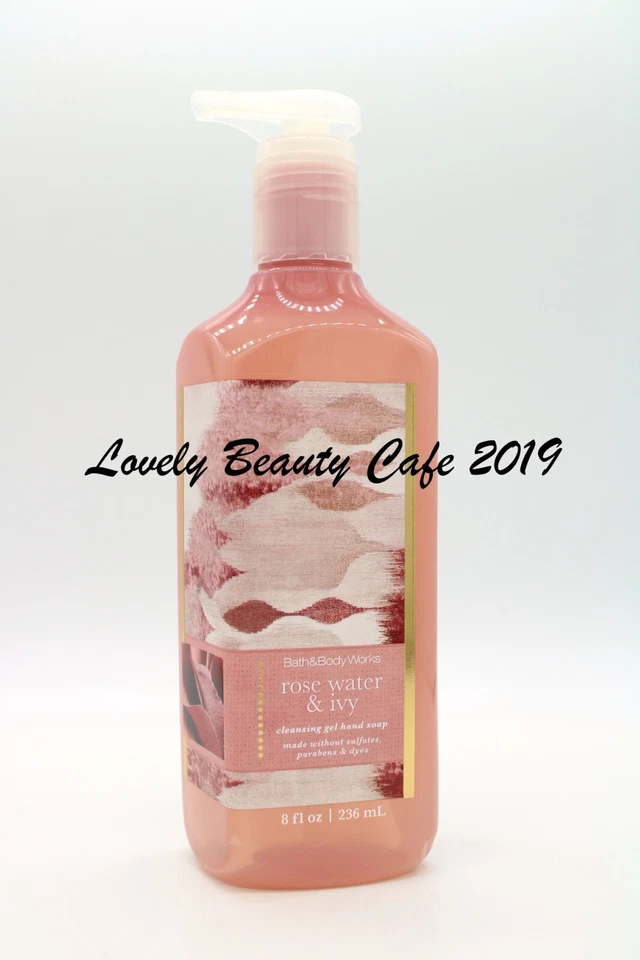 BATH & BODY WORKS / AGUA DE ROSAS E HIEDRA / GEL LIMPIADOR JABÓN DE MANOS / 8 FL OZ Foto 1 de 1