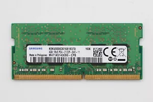 Samsung 4GB 1Rx8 PC4-2133P-SAD-11 Laptop Memory P/N: M471A5143EB0-CPB Tested - Picture 1 of 2