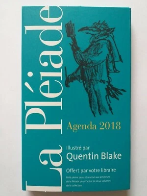 AGENDA LA PLEIADE 2018 ILLUSTRE PAR QUENTIN BLAKE NEUF - Photo 1/2