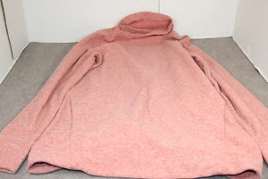 Duluth Trading Sweatshirt Damen SMALL rot Wasserfallausschnitt Tunika Taschen Daumenlöcher - Bild 1 von 24