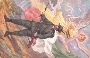 ac6816 - CARTOLINA D'EPOCA - REGGIMENTALI - Alpini - Bild 1 von 2