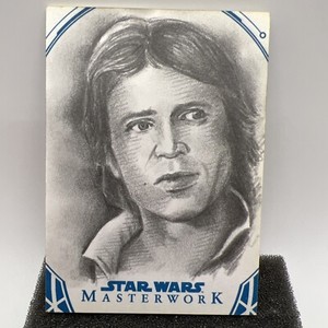 Todd Aaron Smith Han Solo Star Wars Masterwork Autograph Sketch Card TOPPS 1/1